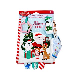 Rudolph the Red-Nosed Reindeer Holiday Deluxe Soft Book - 1 of 3