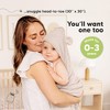 KeaBabies 2pk Snuggle Baby Towels with Hood for Newborn Girls, Boys, Toddlers, Soft & Absorbent Hooded Baby Bath Towels - 3 of 4