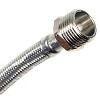 Certified Appliance Accessories® Braided Stainless Steel Water-Inlet Hose, 3/4 In. FGH x 3/4 In. MGH, 1 Ft. in Silver - 4 of 4