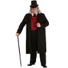 HalloweenCostumes.com 2X Men Men's Plus Size Ebenezer Scrooge Costume, Black/Red - 2 of 3