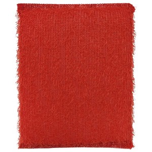 LOLA Scruffy Jumbo Scouring Pad, Reusable Cleaning Pads, Wire Cloth w/Foam Sponge Core, Won't Scratch Most Surfaces, Assorted Colors, 1 Pack - 1 of 4
