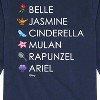 Boys' - Disney - Princess List Icons Long Sleeve Graphic T-Shirt - 2 of 4