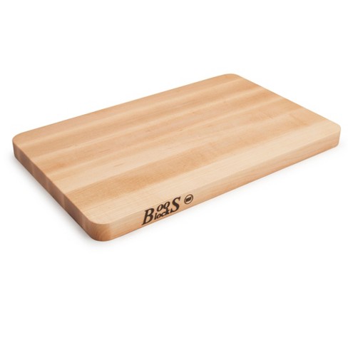 John Boos Chop-n-slice Maple Wood Cutting Board For Kitchen Prep, 1 Thick,  Small, Edge Grain, Rectangle Charcuterie Boos Block, 16 X 10, Reversible  : Target