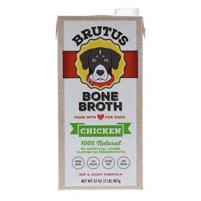 Brutus Bone Broth Hip & Joint Formula Wet Dog Food - Supplement - Chicken - 32oz