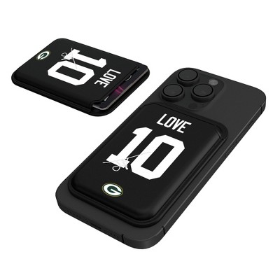 Keyscaper NFL Green Bay Packers Players Game Tactic Black Magnetic Credit Card Wallet