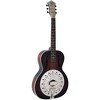 Recording King RR-41-VS Rattlesnake Wood Body Resonator Guitar Vintage Sunburst - 3 of 4