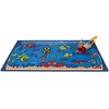 Carpets for Kids Alphabet Aquarium Learning Rug, Rectangle - 2 of 4