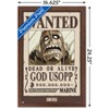 Trends International One Piece - God Usopp Wanted Poster Framed Wall Poster Prints - 3 of 4