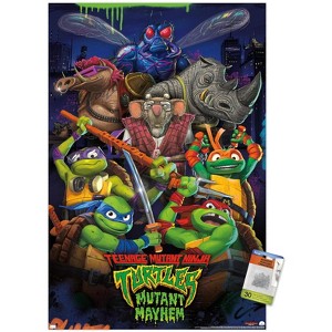Trends International Teenage Mutant Ninja Turtles: Mutant Mayhem -  Group Unframed Wall Poster Prints - 1 of 4