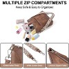 Crossbody purses for Women Leather Medium Shoulder Purses Handabgs Vegan Leather Hobo Bags - 3 of 4
