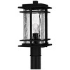 McAlister 1-Light Earth Black Outdoor Post Lantern - 4 of 4