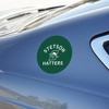 Stetson University Hatters Logo Automotive Car Refrigerator Locker Vinyl Circle Magnet - 3 of 4