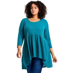 Avenue Women's Plus Size Whitney Top - 1 of 4