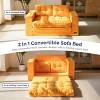 MAXYOYO Convertible Sofa Bed, Pull Out Loveseat Sleeper Sofa, 2 in 1 Folding Couch Bed - 4 of 4