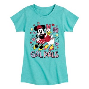 Girls' - Disney - Gal Pals Fitted Short Sleeve Graphic T-Shirt - 1 of 4