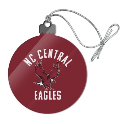 North Carolina Central Eagles Logo Acrylic Christmas Tree Holiday Ornament