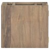 vidaXL Wall-mounted Bathroom Cabinet 17.7"x11.8"x15.7" Solid Wood Teak - 2 of 4