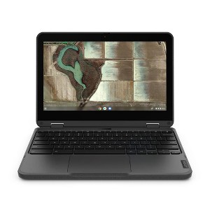 Lenovo 500e G3 11.6" Touch Chromebook Intel Celeron N4500 4GB 32GB eMMC Chrome OS - Manufacturer Refurbished - 1 of 4