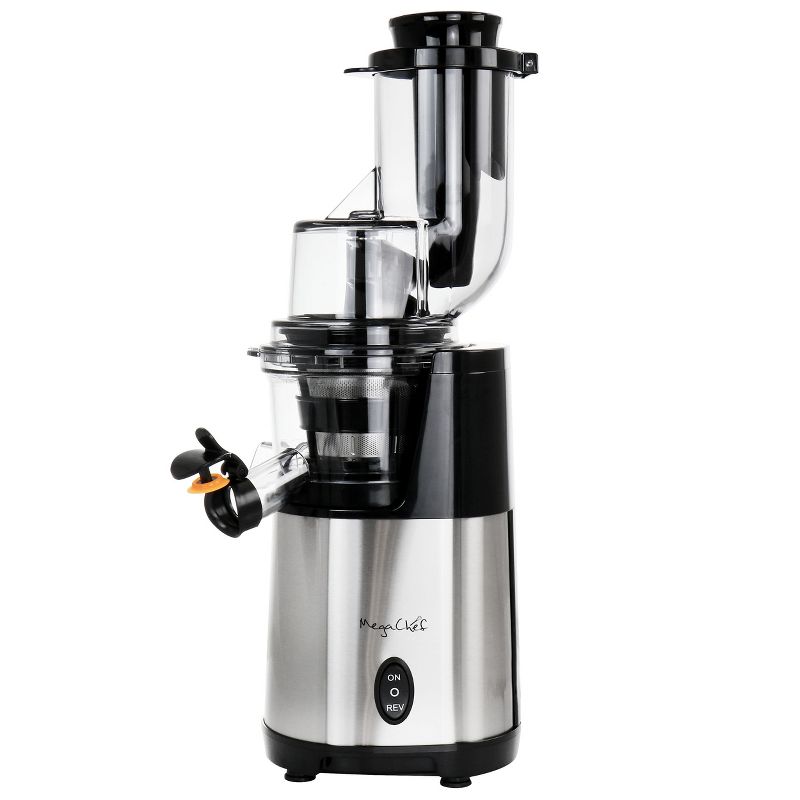 MegaChef Pro Stainless Steel Slow Juicer, 2 of 11