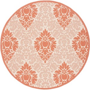 Courtyard CY2714 UV & Stain Resistant Non-Shedding Power Loomed Indoor/Outdoor Rugs - Safavieh - 1 of 3