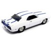 1969 Pontiac Firebird Trans Am White 1/43 Diecast Car by Road Signature - 3 of 3