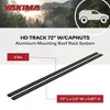 Yakima HD Track 72 Inch Car Roof Top Custom Rack Mounting Applications with CapNuts for SkyLine, OverHaul HD, and OutPost HD Systems, Black - 2 of 4