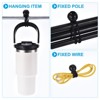 Unique Bargains Elastic Polyester Shock Durable Bungee Cord 30 Pcs - 3 of 3