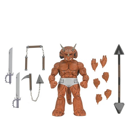 NECA Teenage Mutant Ninja Turtles 7" Triceraton Gladiator Action Figure - image 1 of 4