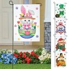Collections Etc Interchangeable Seasonal Cat Garden Flag - Set of 5 - 2 of 2