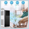 8000 BTU Portable Air Conditioner, 3-in-1 AC with Dehumidifier & Fan, for Rooms up to 350 Sq.Ft, with Remote & Window Kit - 2 of 4