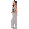 Just Love Womens Tank & Pant Cute Pajama Set - Ribbed PJ Sets Sleepwear Loungewear - 3 of 3