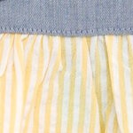 winnie the pooh, yellow / denim