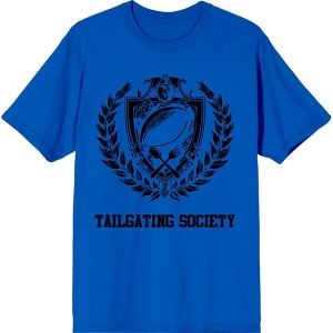 American Football Tailgating Society Adult Crew Neck Short Sleeve Tee - 1 of 2