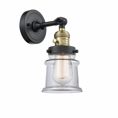 Canton - 1 Light Wall Sconce In Industrial Style-11 Inches Tall and 5.25 Inches Wide