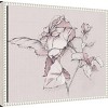 Amanti Art Blush Floral Flourish by Alex Black Framed Wall Art Print - 2 of 4