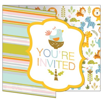 target baby shower invitations