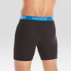 Hanes Premium Men's Cotton Modal Stretch Comfort Flex Fit Boxer Briefs