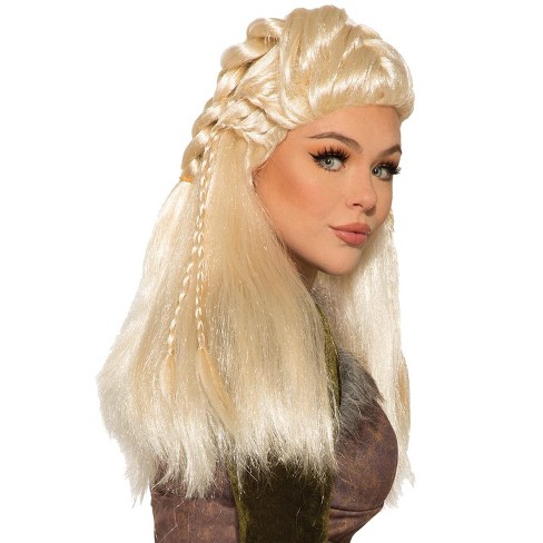 Blonde viking outlet wig