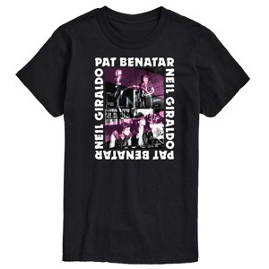 Men's - Pat Benatar - Concert Photo Block Short Sleeve Graphic T-Shirt - 1 of 4