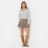 Women's Ribbed Brushed Button Cardigan - Wild Fable™ - 3 of 4