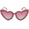 Willow & Ruby Kid's Summer Fun Sunglasses - Girl's Sunnies in Pink Heart - 3 of 4