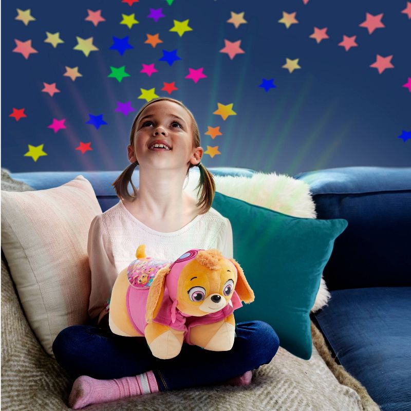 Nickelodeon PAW Patrol Skye Sleeptime Lite Plush LED Kids&#39; Nightlight - Pillow Pets, 6 of 8