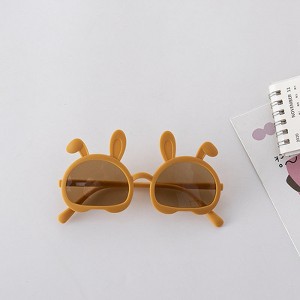 MyKids-USA Fashion Bunny Shape Solid Color Sunglasses - 1 of 3