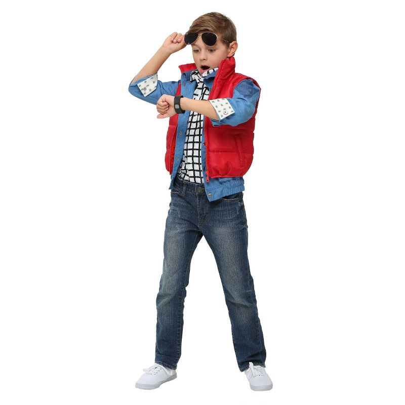 HalloweenCostumes.com Back to the Future Child Marty McFly Costume, 1 of 3