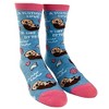 Crazy Dog T-Shirts Women's A Mother's Love Is Like No Otter Socks Funny Ocean Beach Mother's Day Novelty Footwear - 2 of 4