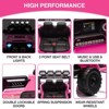 12V Kids Ride on Car with Remote Control, Electric Vehicle with LED Lights, Music, Bluetooth, MP3, 3 Speeds, Spring Suspension - 4 of 4