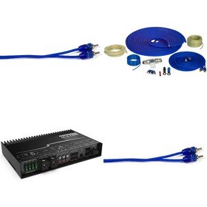 AudioControl LC-5.1300 High-power Multi-channel Amplifier With Accubass® with 4GA OFC Pure Copper Wiring Kit - 1 of 4