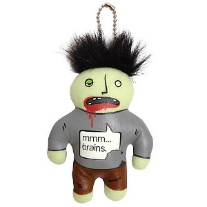 Crowded Coop, LLC Zombie Plush Keychain - 1 of 1