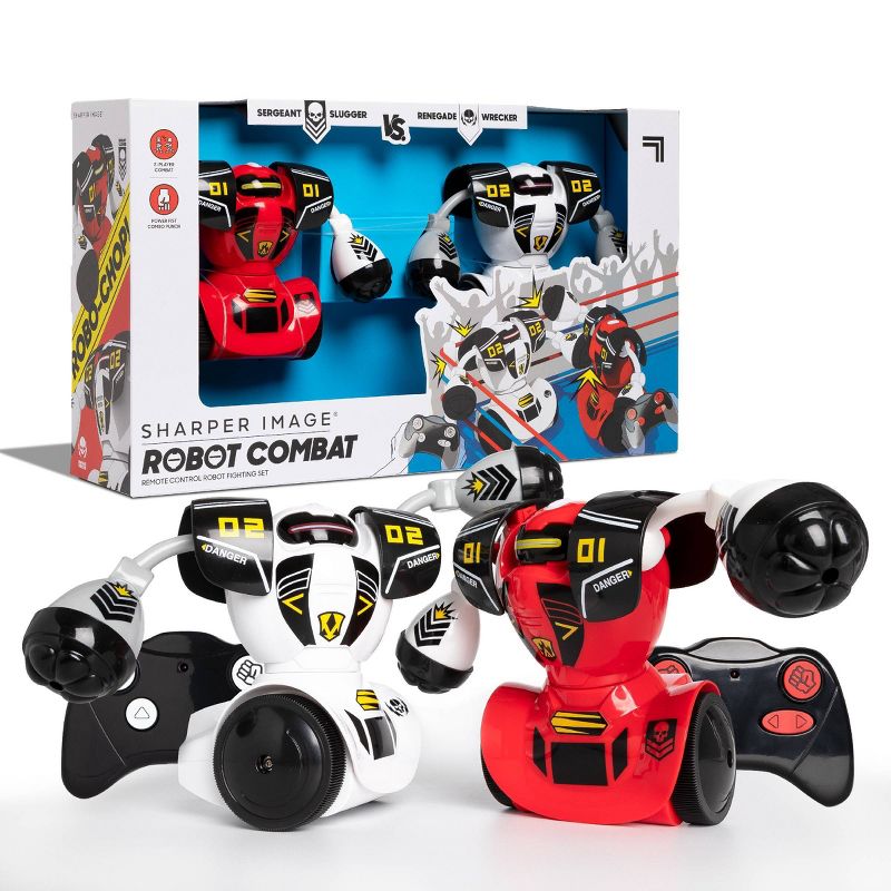 Sharper Image Remote Control (RC) Robot Fighting Set Multiplayer, 1 of 14