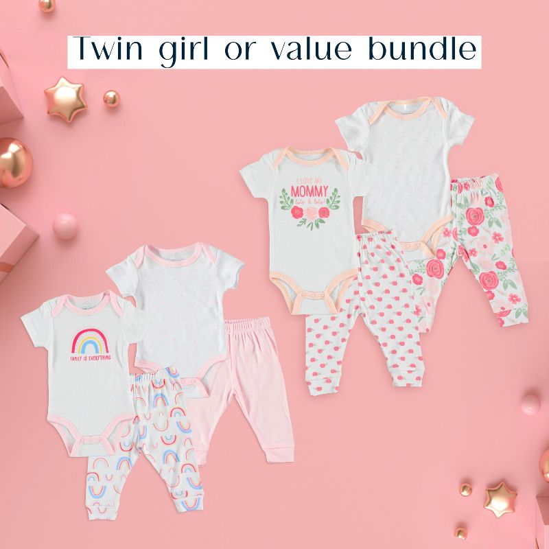 BG Baby Gear Baby Girl Clothes Layette Set, 3 of 6
